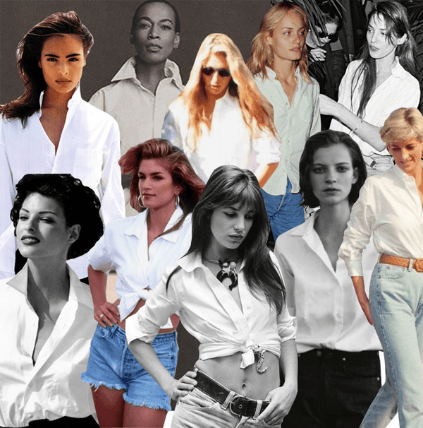 WNU Wear: How to style the white shirt - With Nothing Underneath