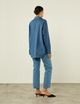 The Oversized: Chambray, Blue