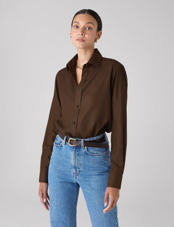 The Boyfriend: TENCEL™ Lyocell, Chocolate