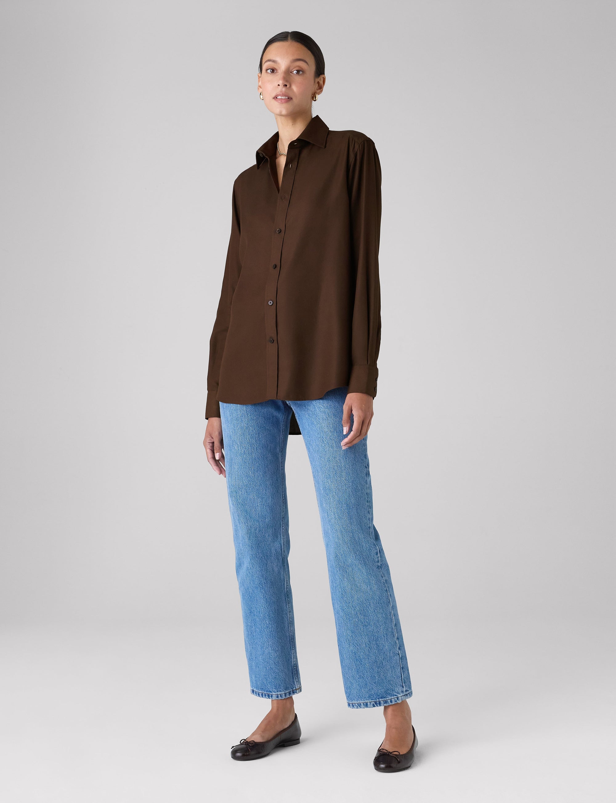 The Boyfriend: TENCEL™ Lyocell, Chocolate