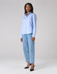 The Classic: Fine Poplin, Sky Blue