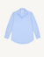 The Boyfriend: Fine Poplin, Sky Blue