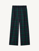 Rampling Trouser: Wool, Heritage Green Check