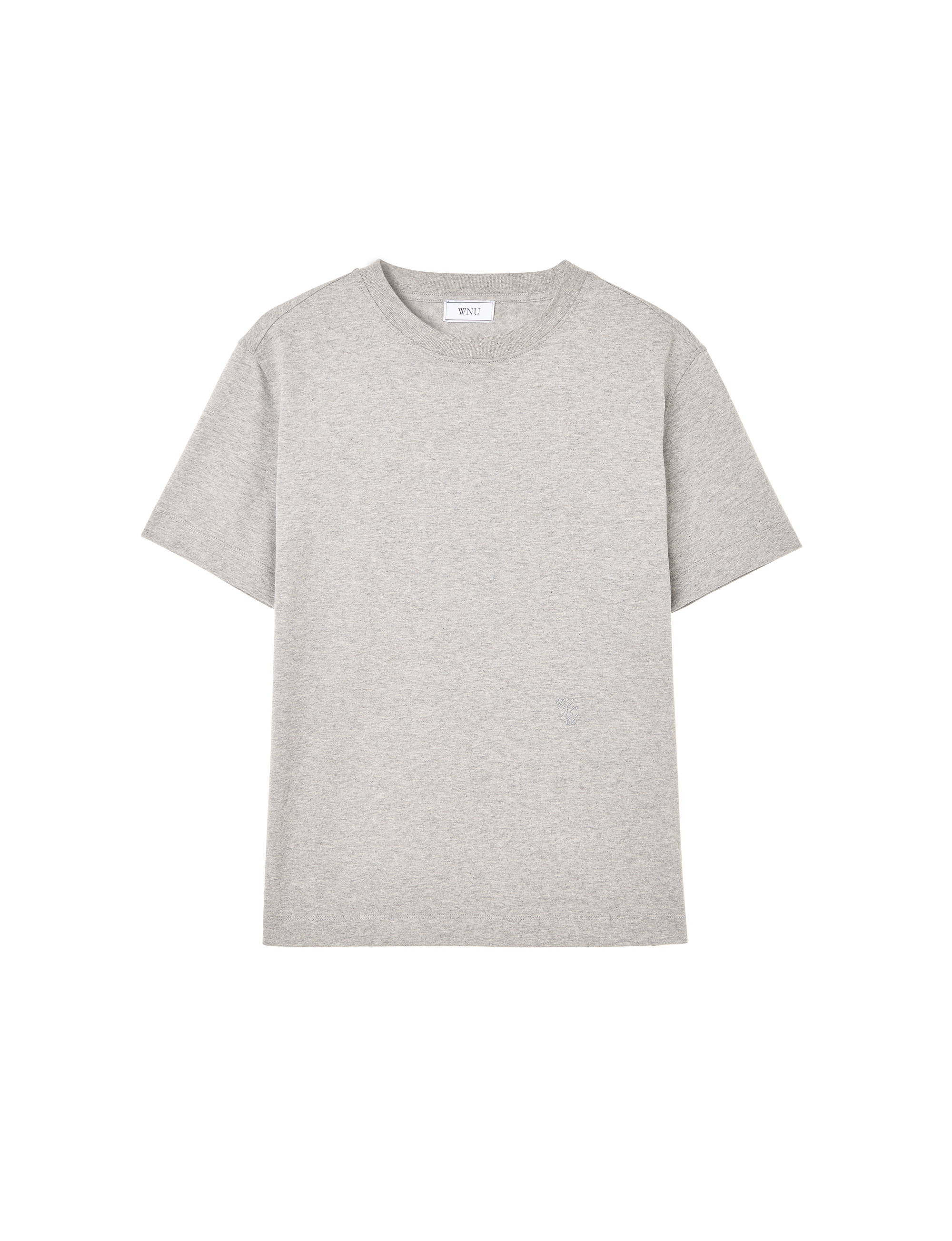 Soho T-Shirt: Cotton Jersey, Grey