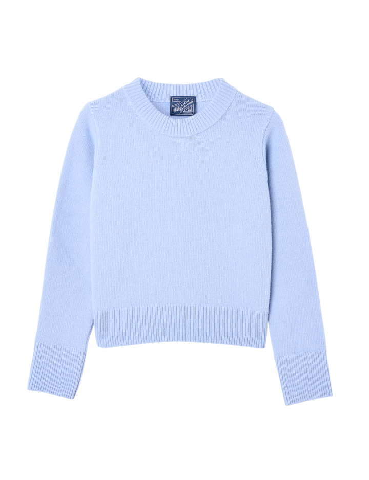 Devon Jumper: Wool, Cornflower Blue