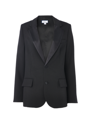 Hutton Tuxedo: Wool, Black