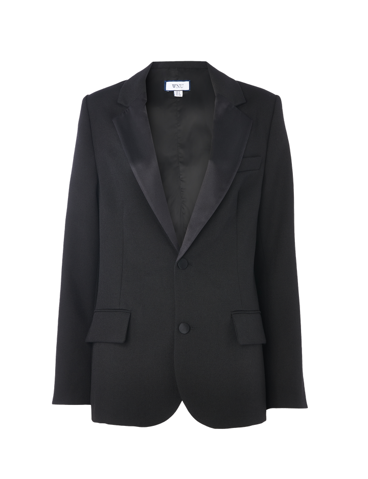 Hutton Tuxedo: Wool, Black