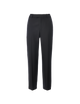Regent Cigarette Trouser: Suiting Wool, Black