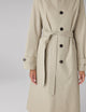 Chatsworth Coat: Cotton, Dark Stone