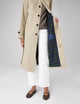 Chatsworth Coat: Cotton, Dark Stone