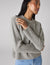 Devon Jumper: Wool, Mid Grey Melange