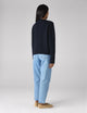 Devon Jumper: Wool, Navy Blue