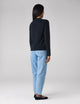 Mull Crew: Yak Wool, Navy Blue