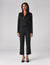 Regent Cigarette Trouser: Suiting Wool, Black