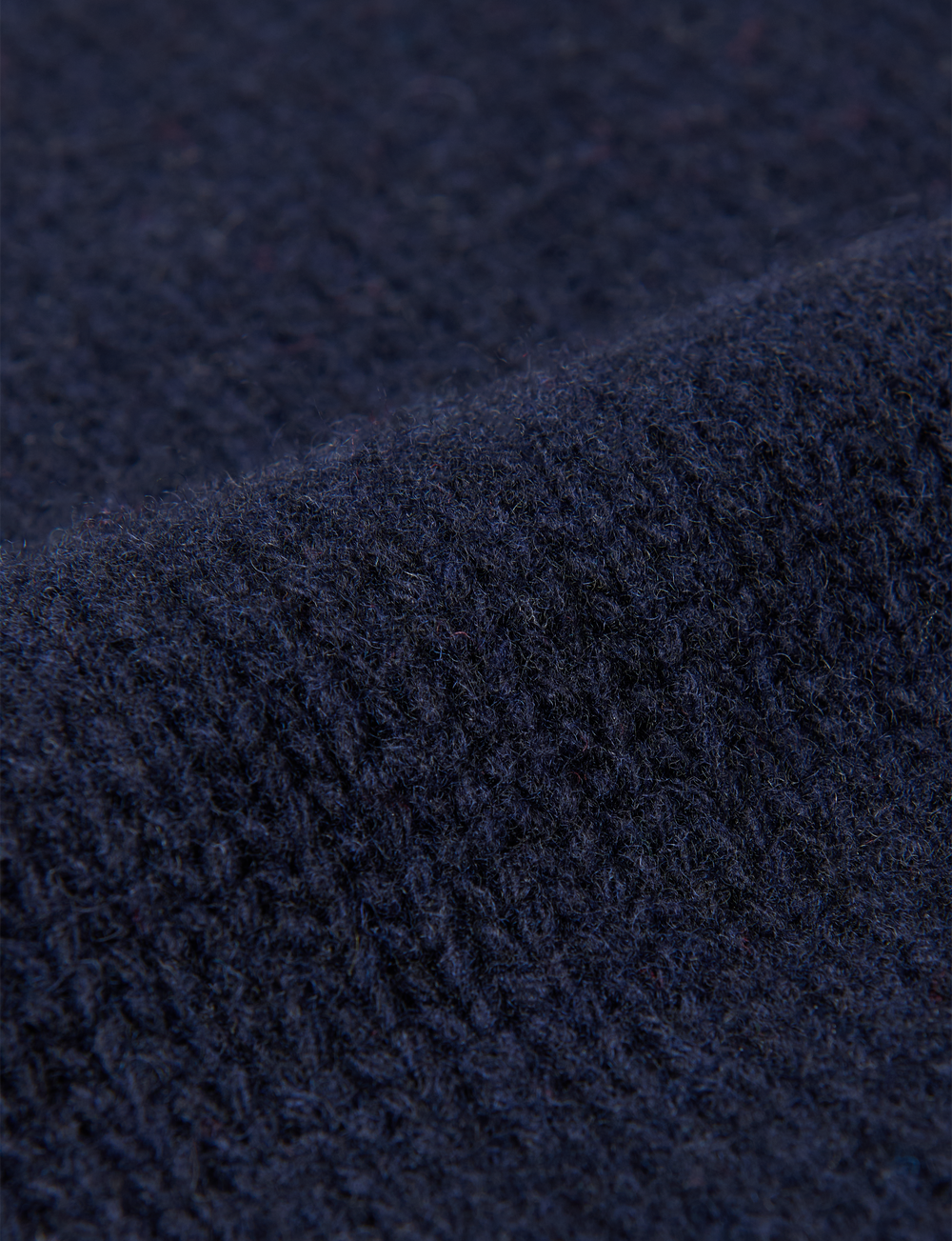 Cornwall Jumper: Wool, Navy Blue