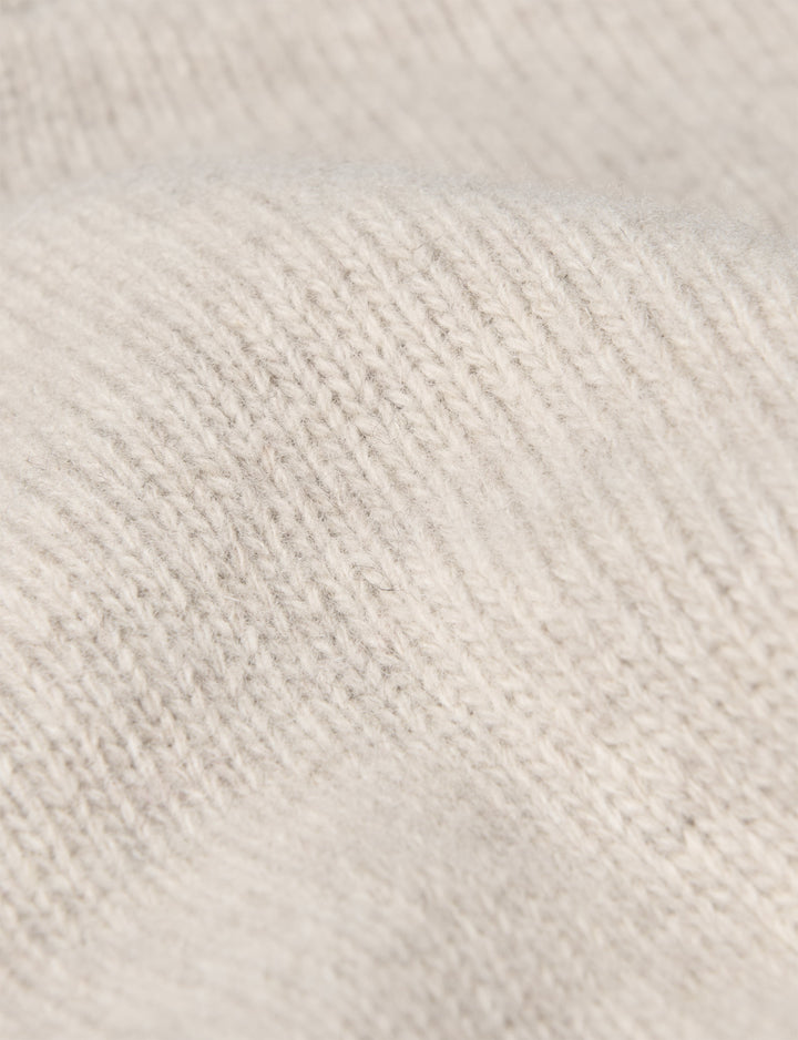 Devon Jumper: Wool, Oatmeal