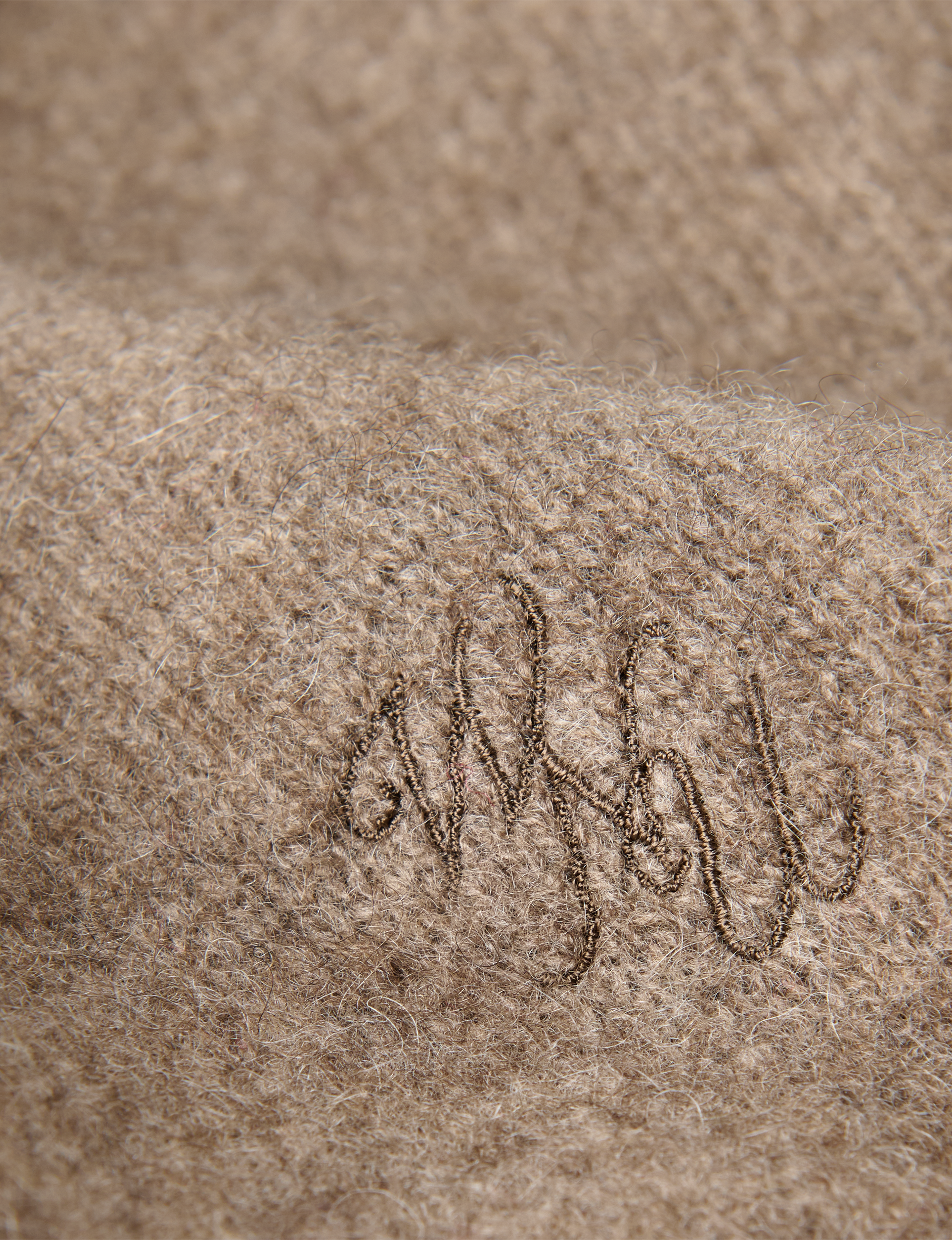 Knitwear Comb: Wood, Beach