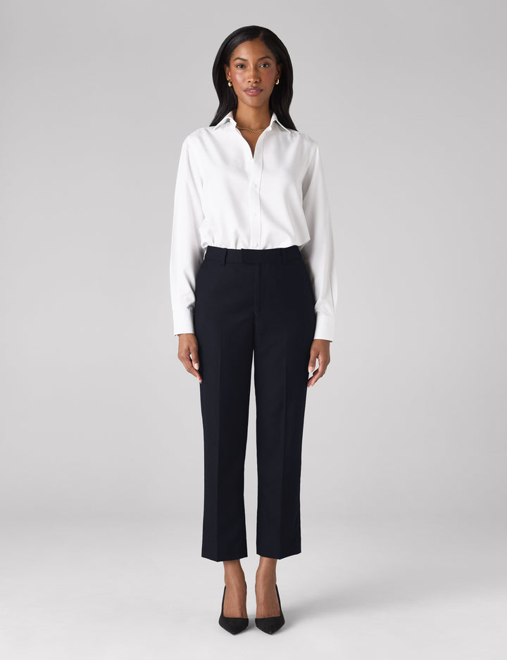 very cigarette trousers Regent Cigarette Trouser: Wool, Navy