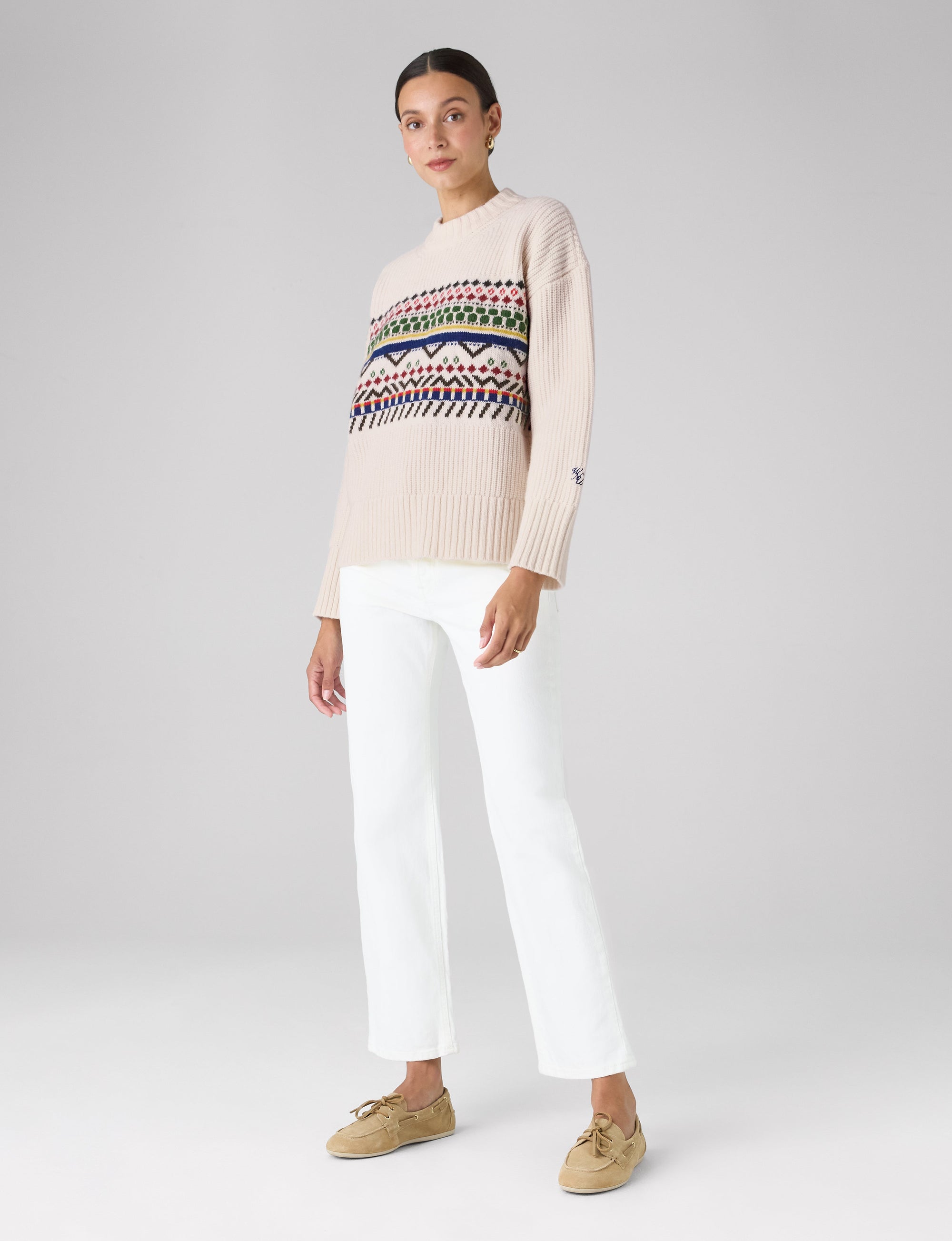 Chamonix Jumper: Wool, Multi