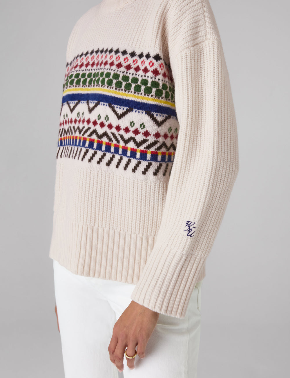 Chamonix Jumper: Wool, Multi