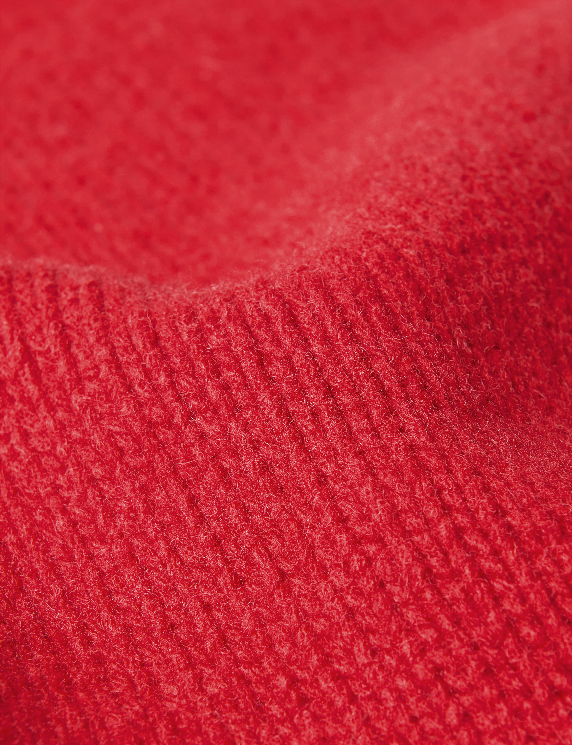 Cornwall Jumper: Wool, Red