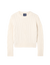 Devon Cable Jumper: Wool, Cream