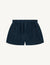 The Boxer: Linen, Navy Blue