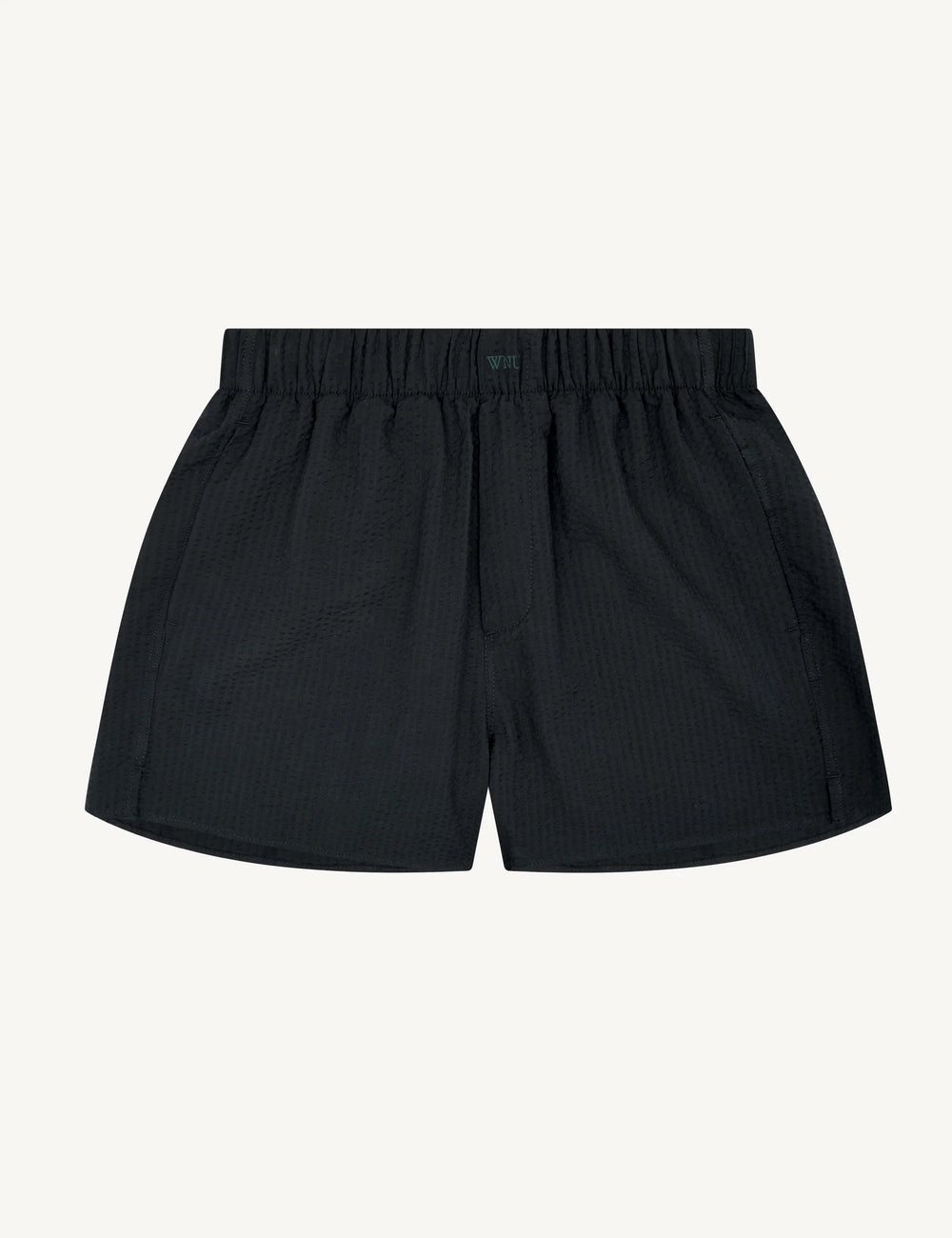 The Boxer: Seersucker, Navy Blue