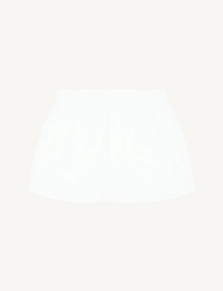 The Boxer: Seersucker, White