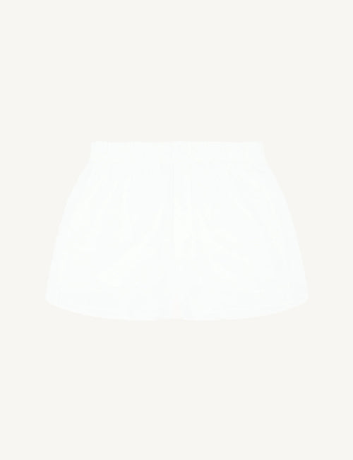 The Boxer: Seersucker, White