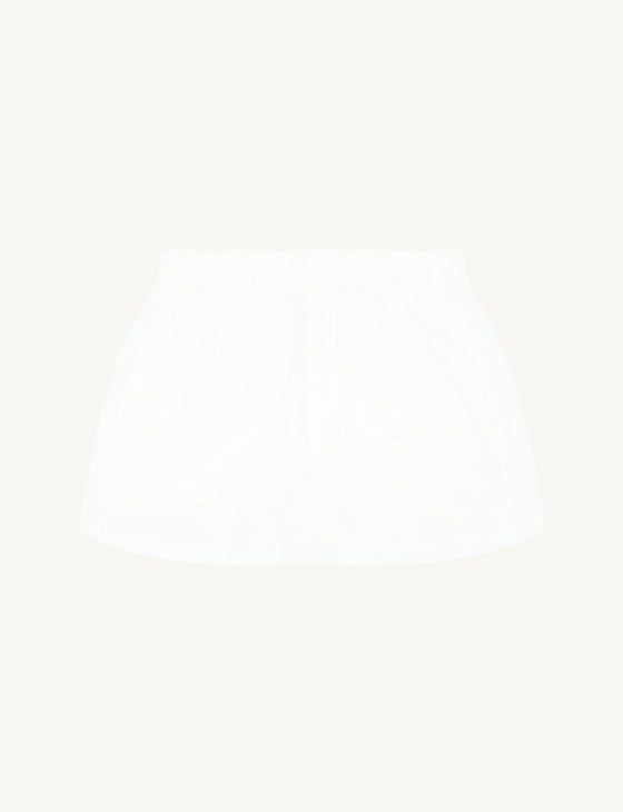 The Boxer: Seersucker, White