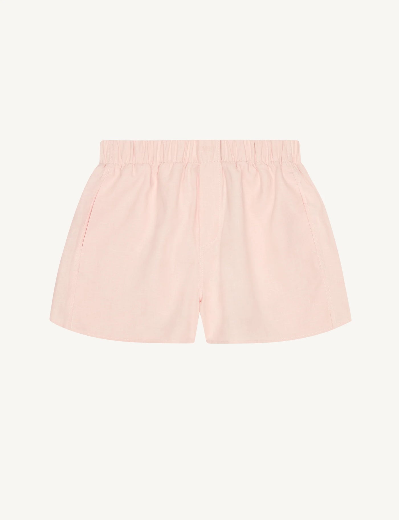 The Boxer: Hemp, Blush Pink