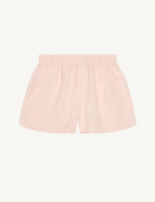 The Boxer: Hemp, Blush Pink
