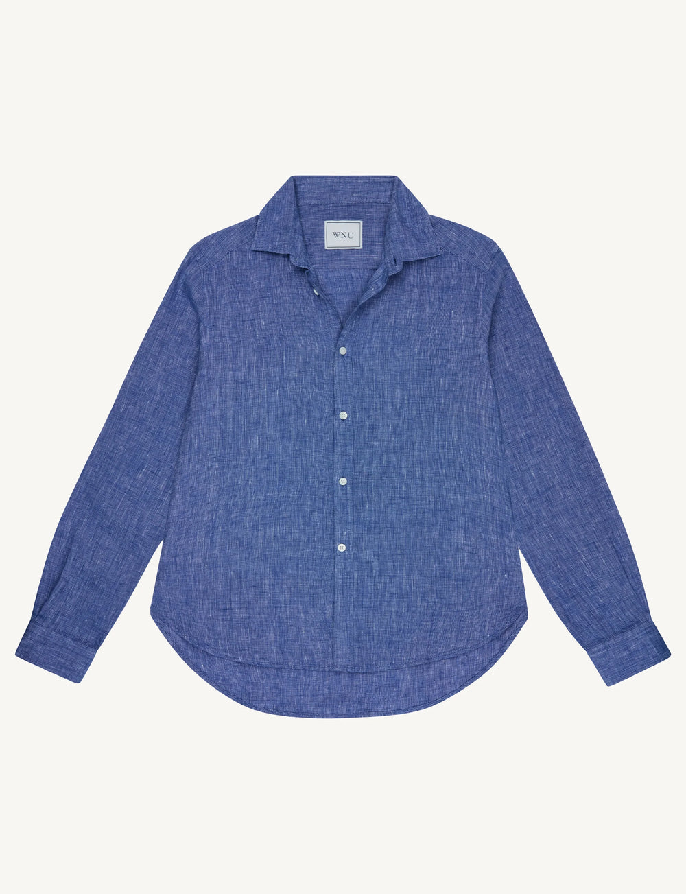 The Classic: Linen, Lapis Blue