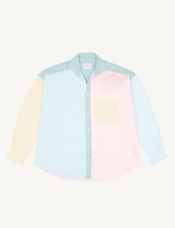 The Weekend: Seersucker, Multi Patchwork