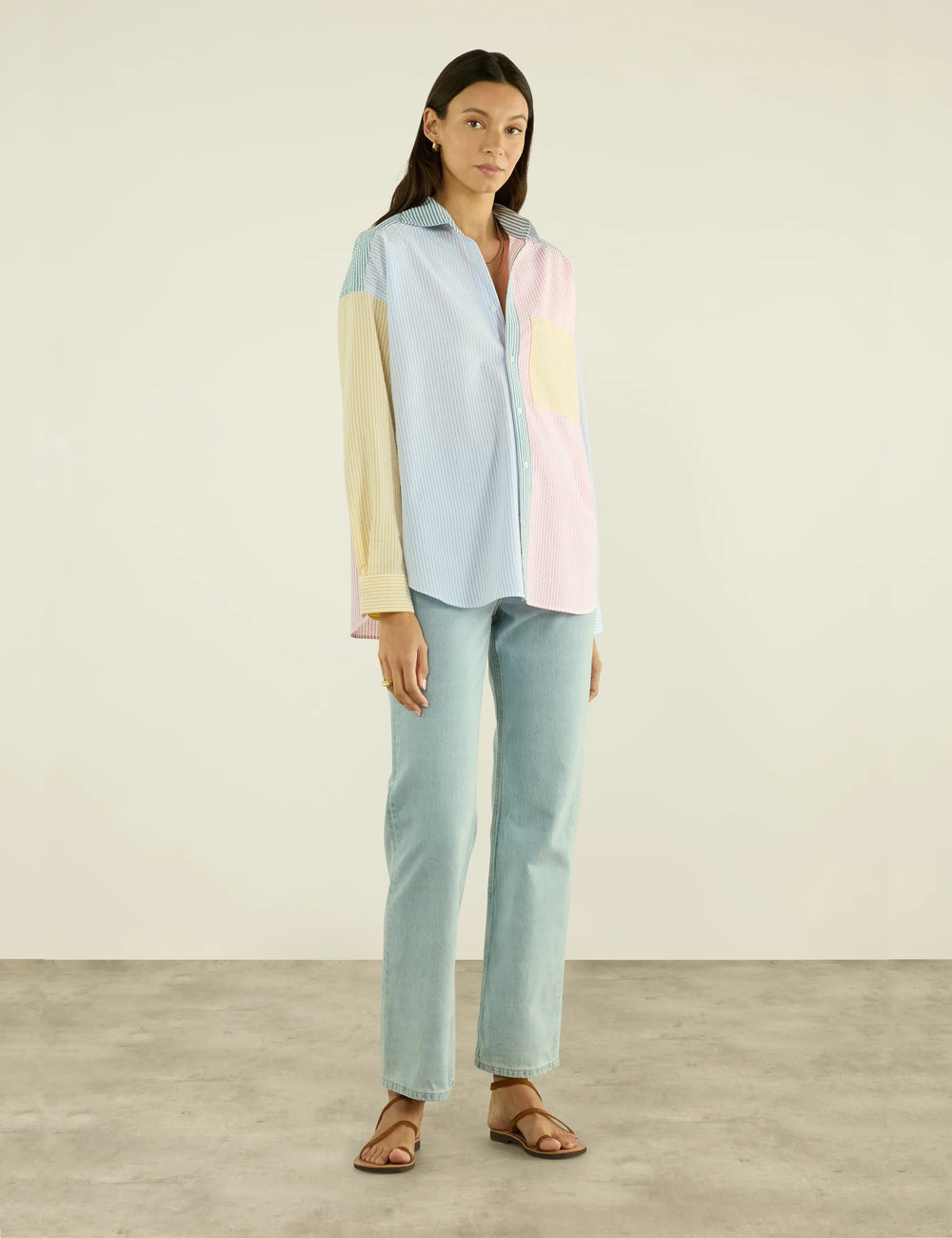 The Weekend: Seersucker, Multi Patchwork