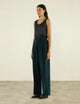Rampling Trouser: Linen, Navy