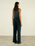 Rampling Trouser: Linen, Navy