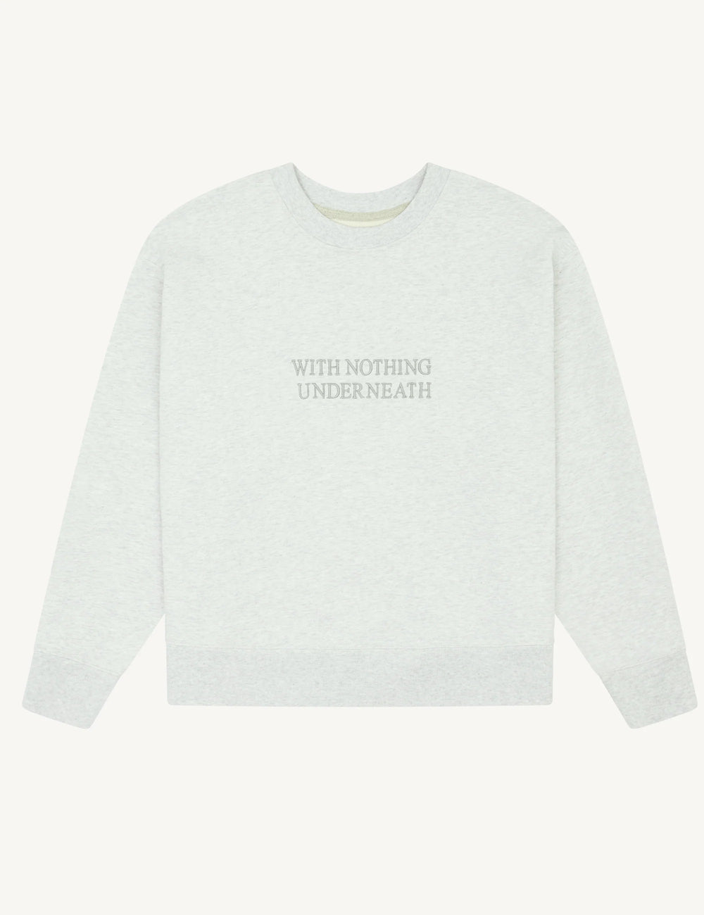 Spencer Sweatshirt: Cotton Jersey, Grey