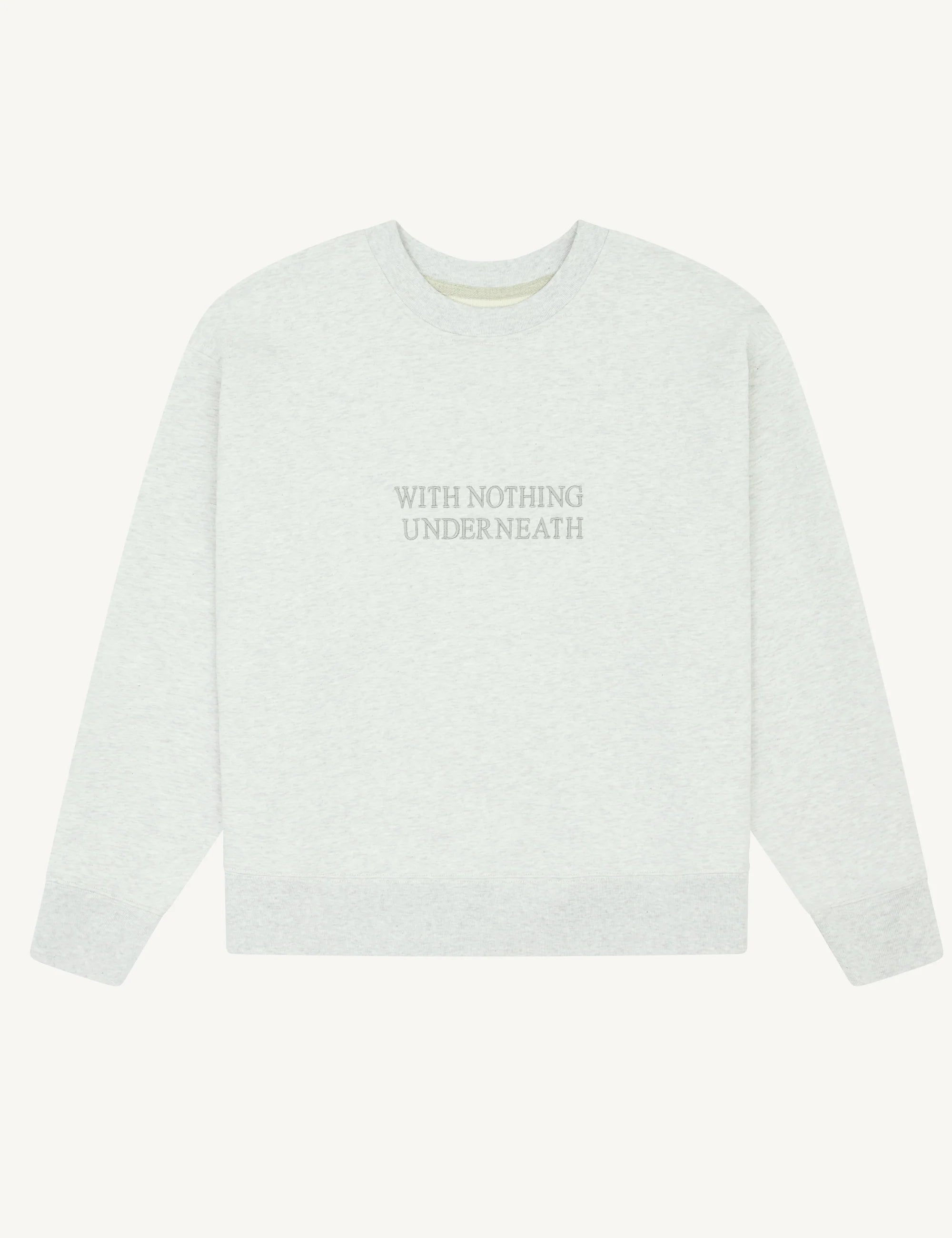 Spencer Sweatshirt: Cotton Jersey, Grey