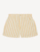 The Boxer: Weave, Mustard Multi Stripe