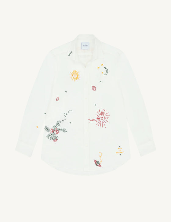 The Set: Linen White x Bellamy Jean Shirt & Boxer