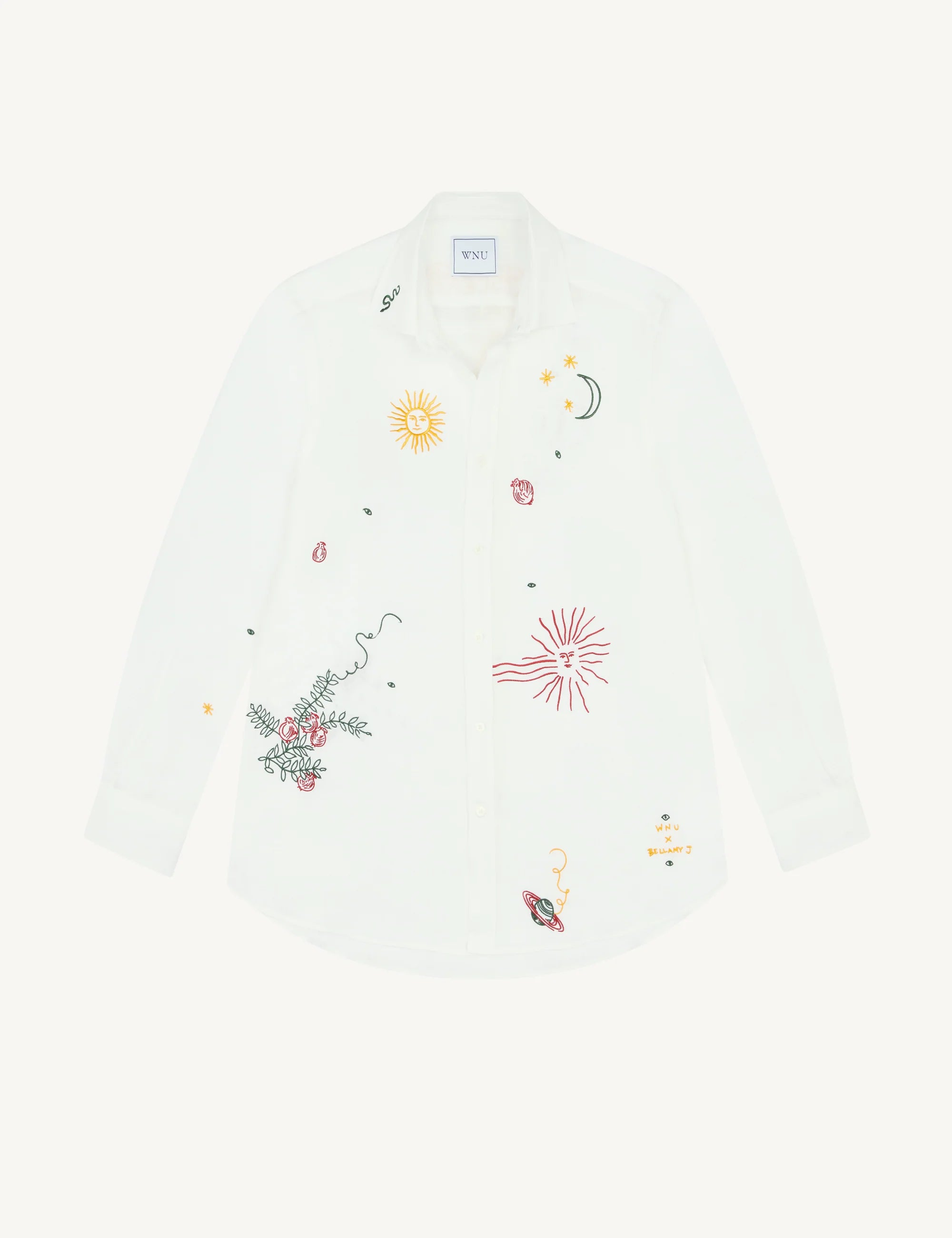 The Boyfriend: Linen, White x Bellamy Jean