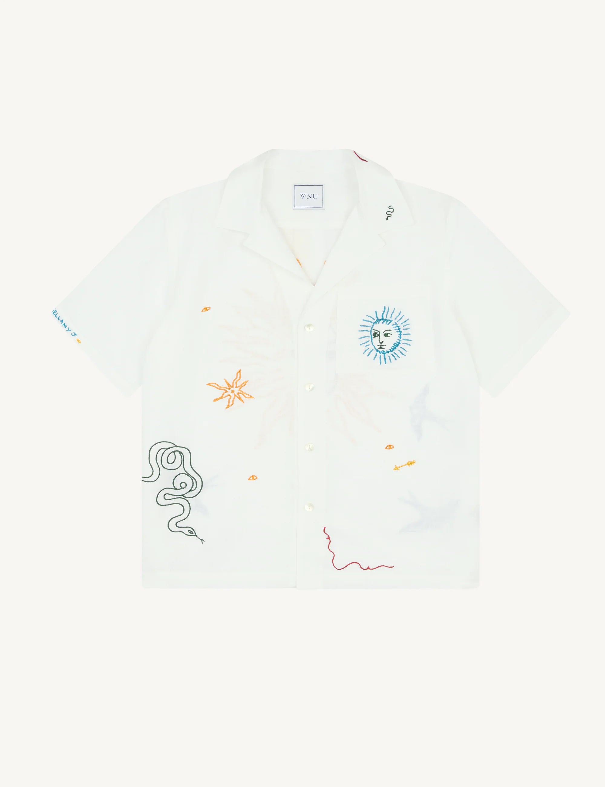 The Cabana: Linen, White x Bellamy Jean