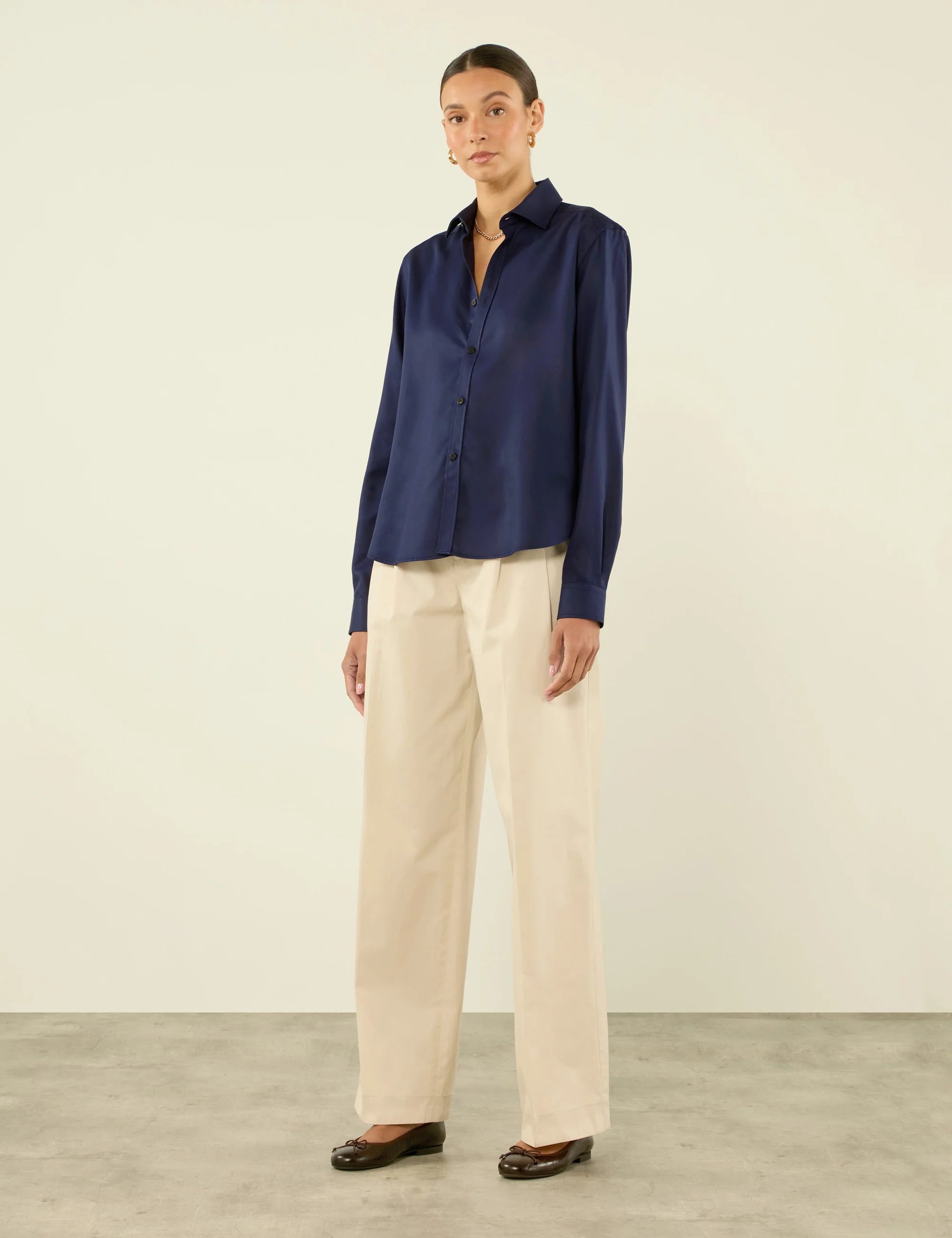 The Classic: TENCEL™ Lyocell, Navy Blue