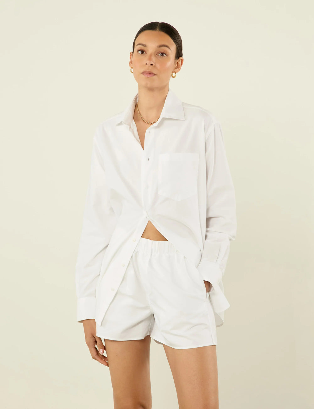 The Boxer: Oxford, White