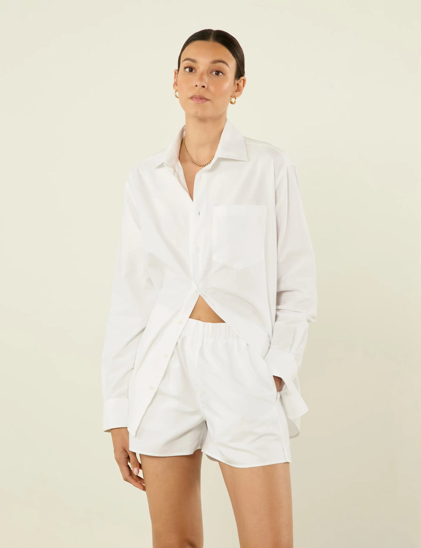 The Boxer: Oxford, White