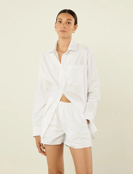 The Boxer: Oxford, White