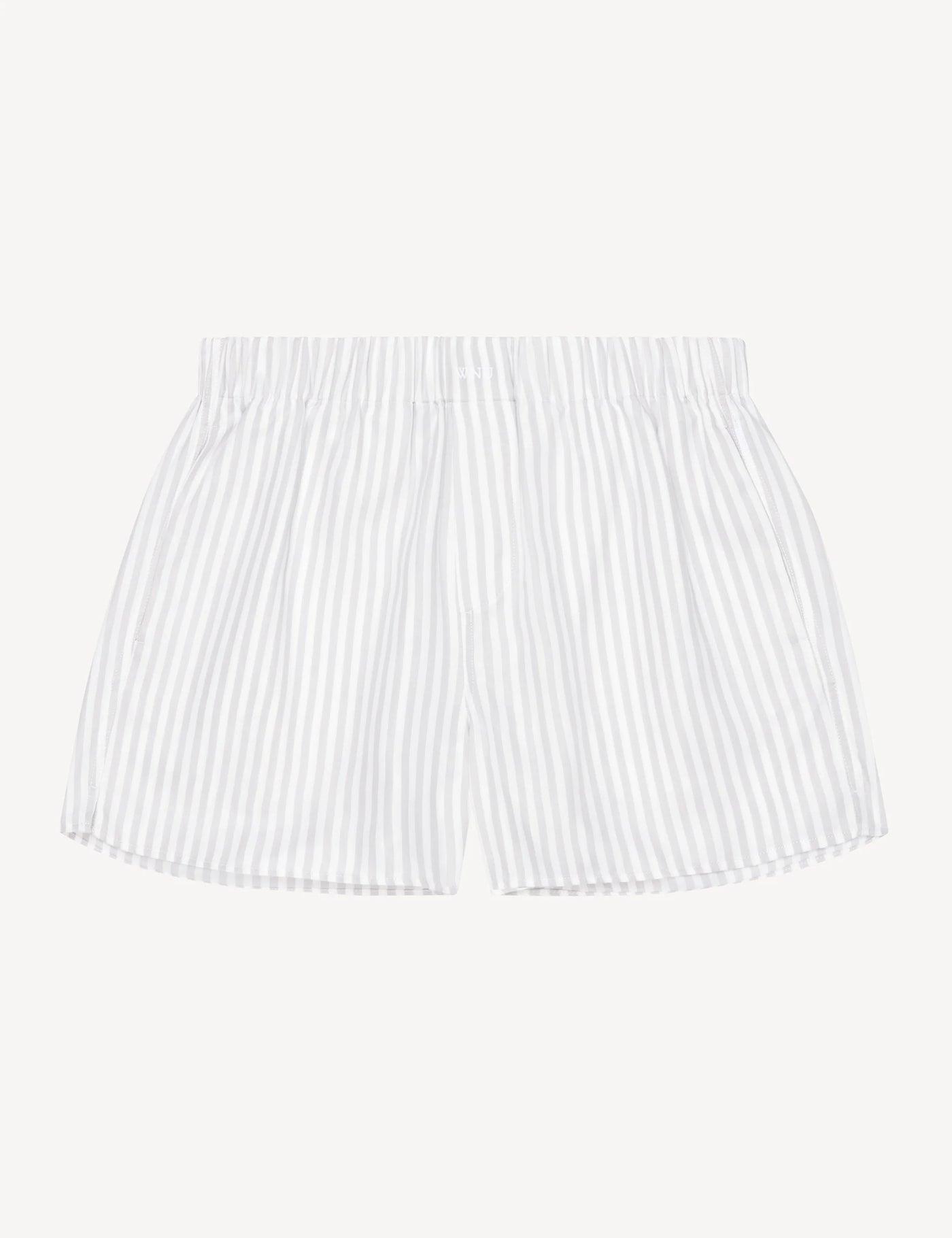 The Boxer: TENCEL™  Lyocell, Silver Stripe