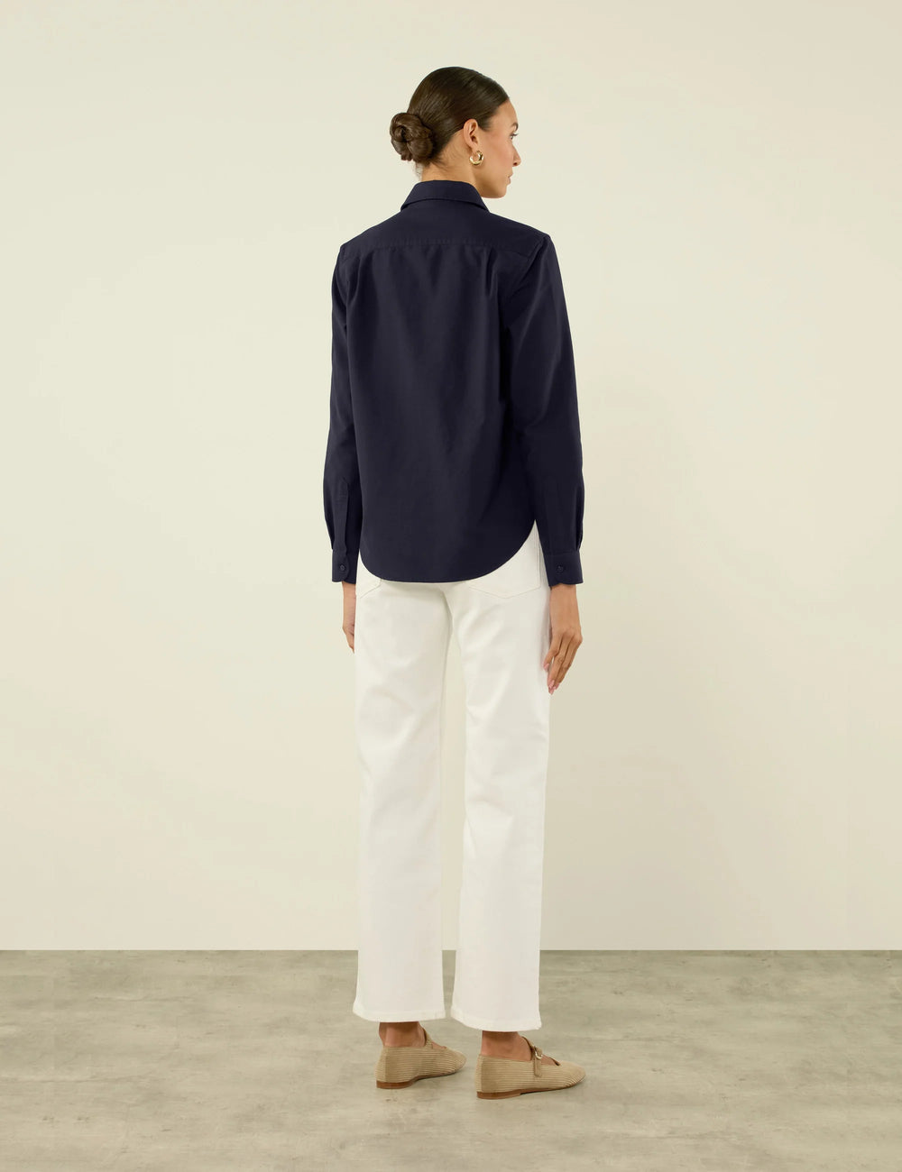 The Classic: Oxford, Navy Blue